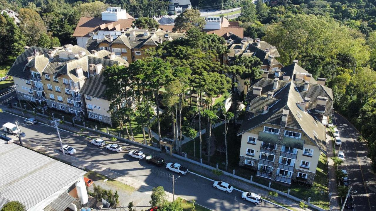 Apartamento Casa De Pedra Com 2 Dormitorios - Luxuoso Com Piscina Em Gramado Exterior photo